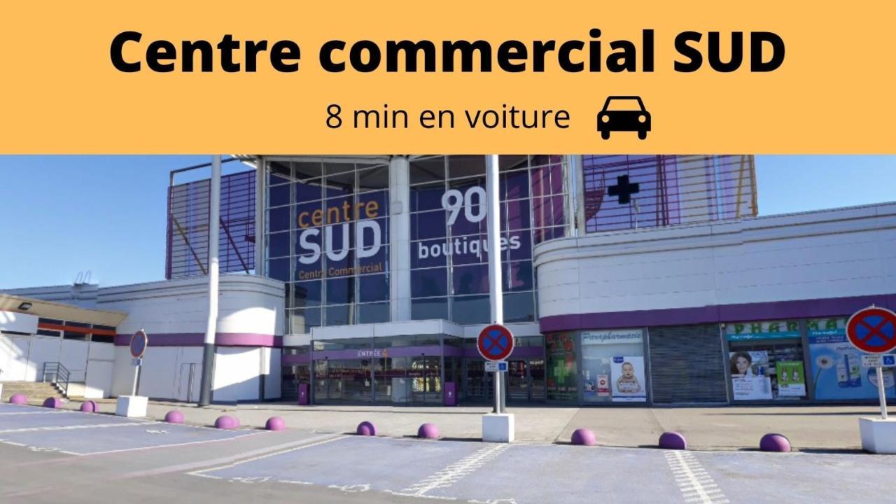 Le Mans - Au Calme - Stationnement Facile - Proche Centre Ville Et Gare Buitenkant foto
